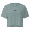 Crop Top Femme "Lou souleu mi fa canta..." | "Souleu & Baieta"