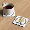 Sous-verre "Lou souleu mi fa canta e tu mi fa caga" – Le Sud jusqu’au fond de votre tasse !