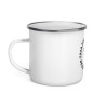 Mug émaillé  "Lou souleu mi fa canta e tu mi fa caga"