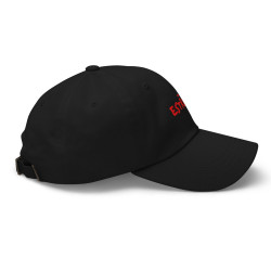 Casquette de Baseball brodée “Estrasse” – L’élégance niçoise avec une touche d’ironie