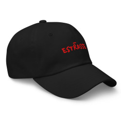 Casquette de Baseball brodée “Estrasse” – L’élégance niçoise avec une touche d’ironie