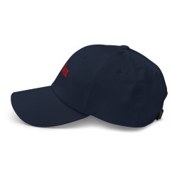 Casquette de Baseball brodée “Estrasse” – L’élégance niçoise avec une touche d’ironie