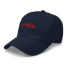 Casquette de Baseball brodée “Estrasse” – L’élégance niçoise avec une touche d’ironie