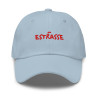 Casquette de Baseball brodée “Estrasse” – L’élégance niçoise avec une touche d’ironie