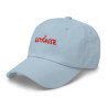 Casquette de Baseball brodée “Estrasse” – L’élégance niçoise avec une touche d’ironie