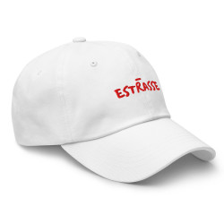 Casquette de Baseball brodée “Estrasse” – L’élégance niçoise avec une touche d’ironie