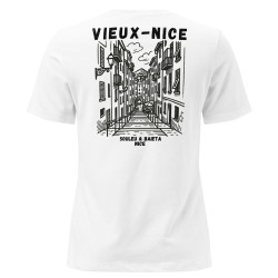 T-shirt Femme "Souleu & Baieta" – Édition Vieux Nice