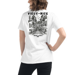 T-shirt Femme "Souleu & Baieta" – Édition Vieux Nice
