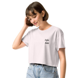 Crop top pour femme
