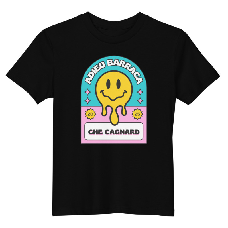 T-shirt Enfant "Adieu Barraca – Che Cagnard" Summer Edition T-shirt Enfant "Adieu Barraca – Che Cagnard" Summer Edition