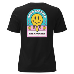T-shirt Femme "Adieu Barraca – Che Cagnard" (brodé & imprimé) Summer Edition