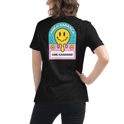 T-shirt Femme "Adieu Barraca – Che Cagnard" (brodé & imprimé) Summer Edition