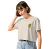 Crop Top "Adieu Barraca – Che Cagnard" (brodé & imprimé)