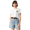 Crop Top "Adieu Barraca – Che Cagnard" (brodé & imprimé) Summer Edition