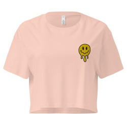 Crop Top "Adieu Barraca – Che Cagnard" (brodé & imprimé)