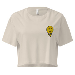 Crop Top "Adieu Barraca – Che Cagnard" (brodé & imprimé)