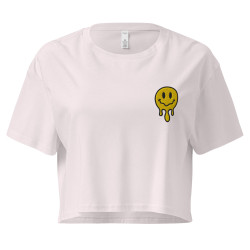 Crop Top "Adieu Barraca – Che Cagnard" (brodé & imprimé)