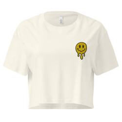 Crop Top "Adieu Barraca – Che Cagnard" (brodé & imprimé)