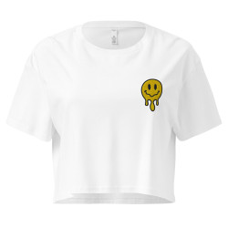 Crop Top "Adieu Barraca – Che Cagnard" (brodé & imprimé) Summer Edition