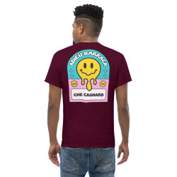 T-shirt "Adieu Barraca – Che Cagnard" (brodé & imprimé)