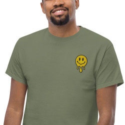 T-shirt "Adieu Barraca – Che Cagnard" (brodé & imprimé)