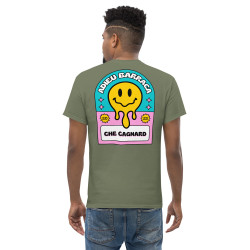 T-shirt "Adieu Barraca – Che Cagnard" (brodé & imprimé)