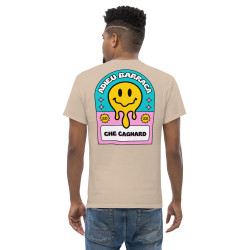 T-shirt "Adieu Barraca – Che Cagnard" (brodé & imprimé)