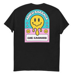 T-shirt "Adieu Barraca – Che Cagnard" (brodé & imprimé)