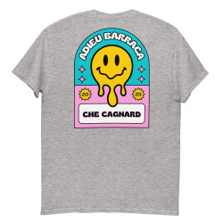 T-shirt "Adieu Barraca – Che Cagnard" (brodé & imprimé)