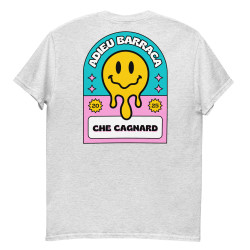 T-shirt "Adieu Barraca – Che Cagnard" (brodé & imprimé)