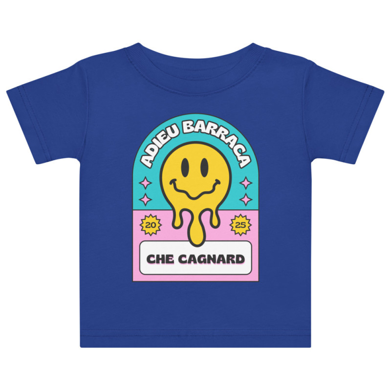 T-shirt Bébé "Adieu Barraca – Che Cagnard" Summer Edition T-shirt Bébé "Adieu Barraca – Che Cagnard" Summer Edition
