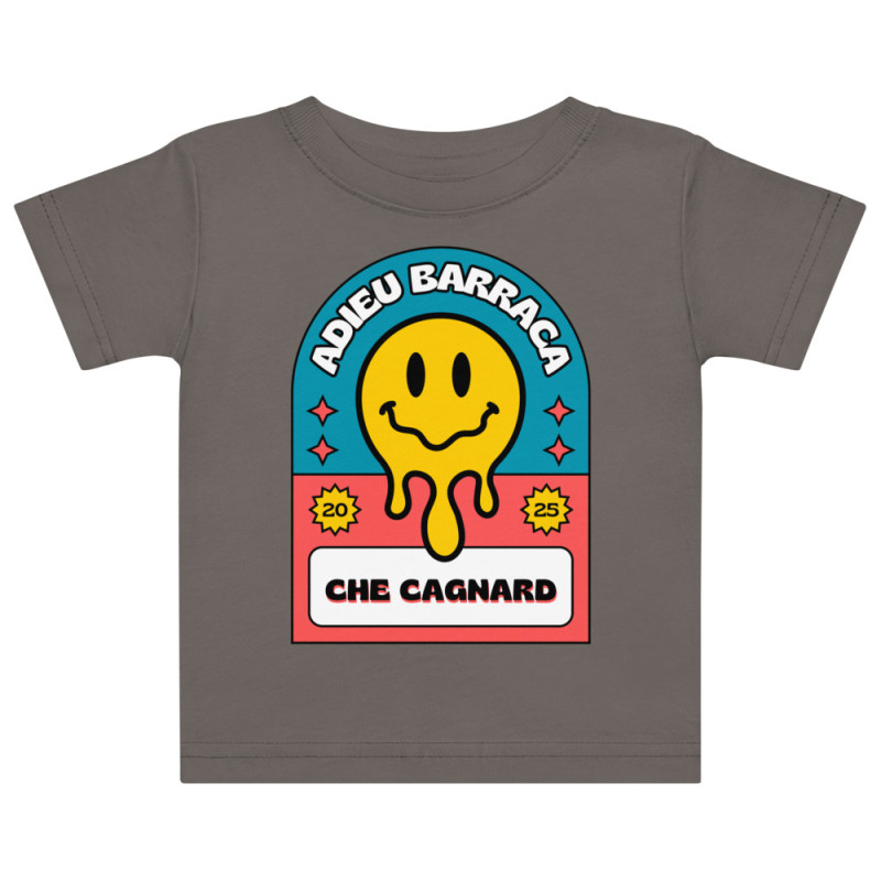 T-shirt Bébé "Adieu Barraca – Che Cagnard" T-shirt Bébé "Adieu Barraca – Che Cagnard"