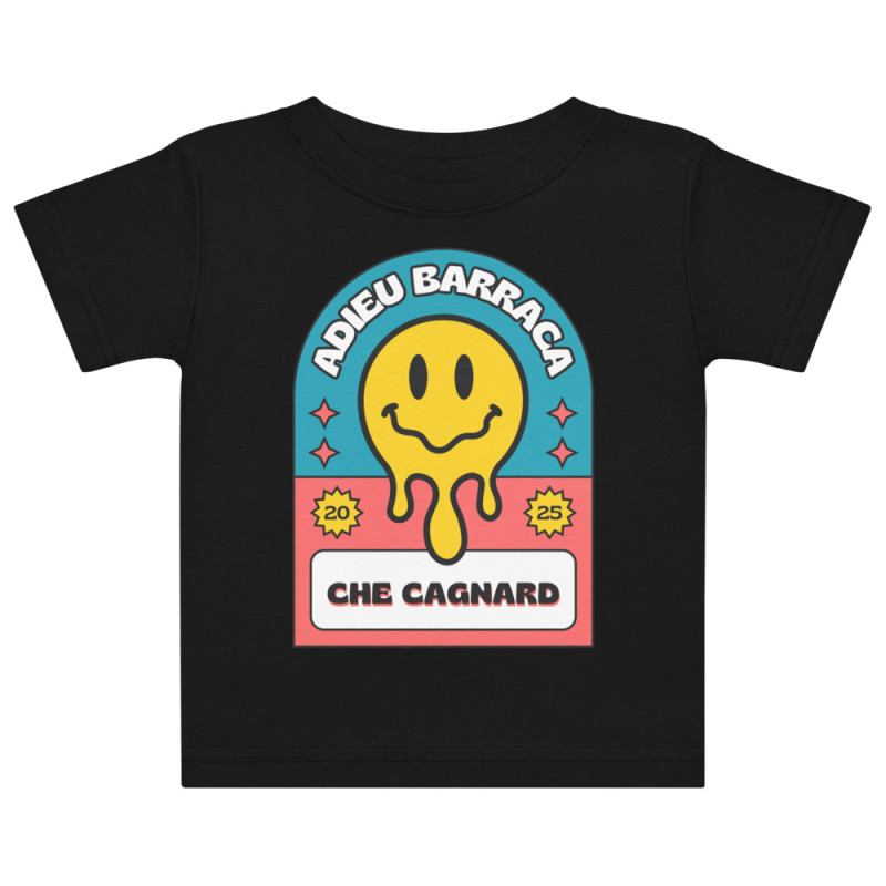 T-shirt Bébé "Adieu Barraca – Che Cagnard" T-shirt Bébé "Adieu Barraca – Che Cagnard"