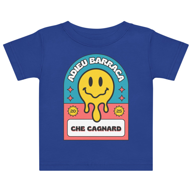 T-shirt Bébé "Adieu Barraca – Che Cagnard" T-shirt Bébé "Adieu Barraca – Che Cagnard"