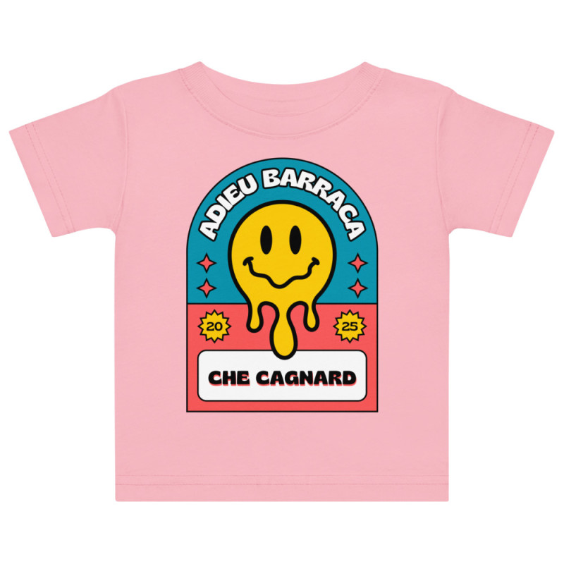 T-shirt Bébé "Adieu Barraca – Che Cagnard" T-shirt Bébé "Adieu Barraca – Che Cagnard"