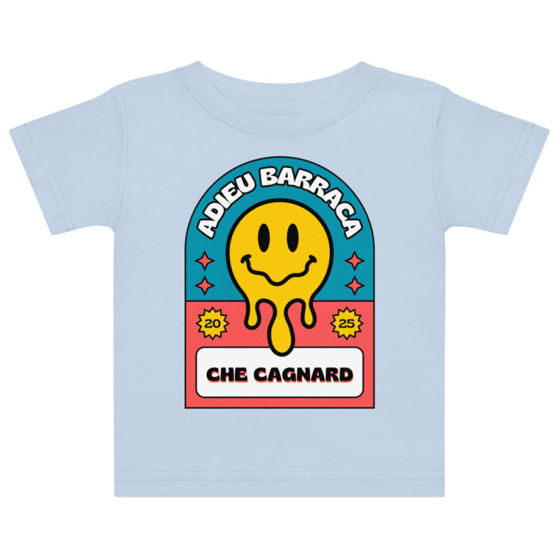 T-shirt Bébé "Adieu Barraca – Che Cagnard" T-shirt Bébé "Adieu Barraca – Che Cagnard"