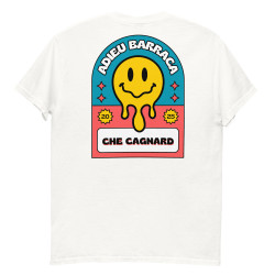 T-shirt "Adieu Barraca – Che Cagnard" (brodé & imprimé)