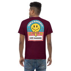 T-shirt "Adieu Barraca – Che Cagnard" (brodé & imprimé)