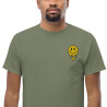 T-shirt "Adieu Barraca – Che Cagnard" (brodé & imprimé)