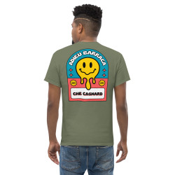 T-shirt "Adieu Barraca – Che Cagnard" (brodé & imprimé)