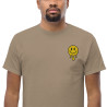 T-shirt "Adieu Barraca – Che Cagnard" (brodé & imprimé)