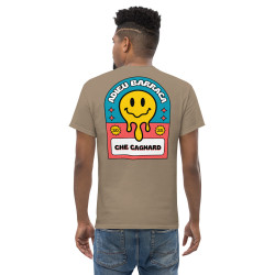 T-shirt "Adieu Barraca – Che Cagnard" (brodé & imprimé)