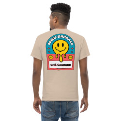 T-shirt "Adieu Barraca – Che Cagnard" (brodé & imprimé)