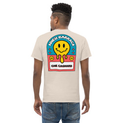 T-shirt "Adieu Barraca – Che Cagnard" (brodé & imprimé)