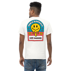 T-shirt "Adieu Barraca – Che Cagnard" (brodé & imprimé)