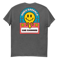 T-shirt "Adieu Barraca – Che Cagnard" (brodé & imprimé)