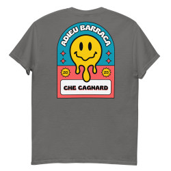 T-shirt "Adieu Barraca – Che Cagnard" (brodé & imprimé)