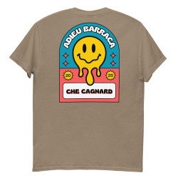 T-shirt "Adieu Barraca – Che Cagnard" (brodé & imprimé)