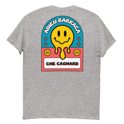 T-shirt "Adieu Barraca – Che Cagnard" (brodé & imprimé)