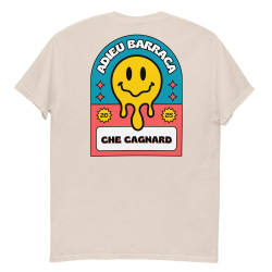 T-shirt "Adieu Barraca – Che Cagnard" (brodé & imprimé)